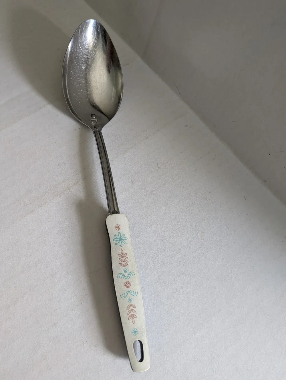 Vintage Ekco Chromium Plated Dutch Tulip Spoon